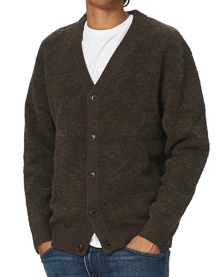 J. Lindeberg Caleb Blocked Boucle Cardigan