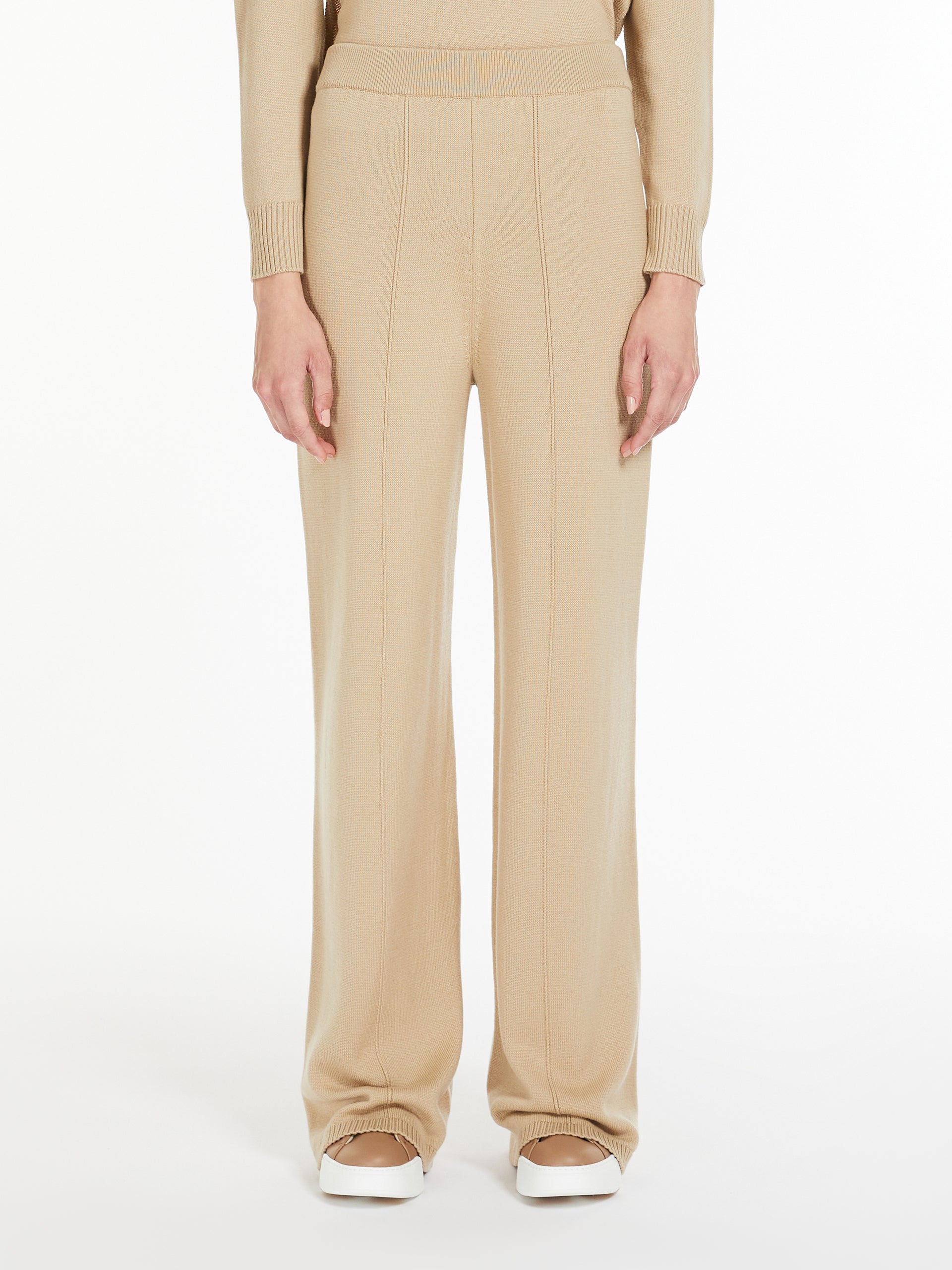 max mara LEISURE  ragtime Wool trousers