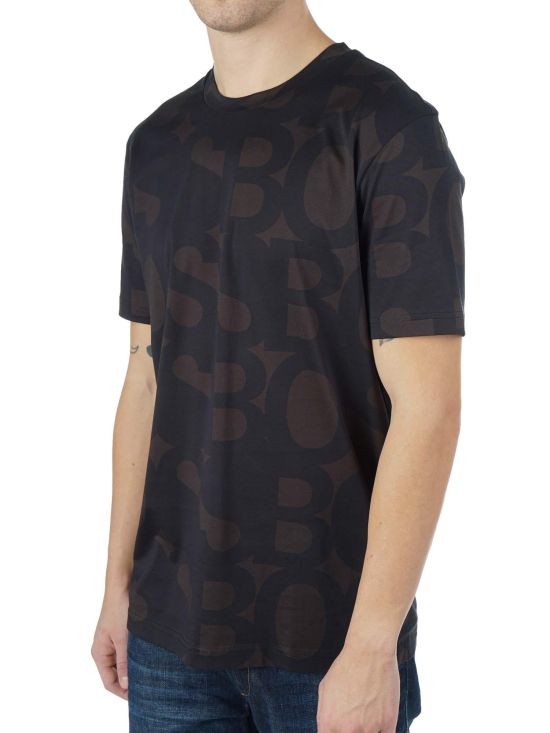 BOSS Tilburt Tee with Mercerised Logo