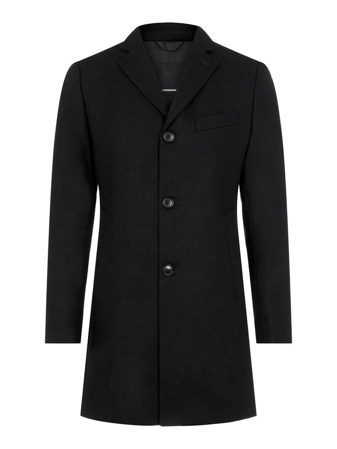 J. Lindeberg Wolger Compact Melton Coat