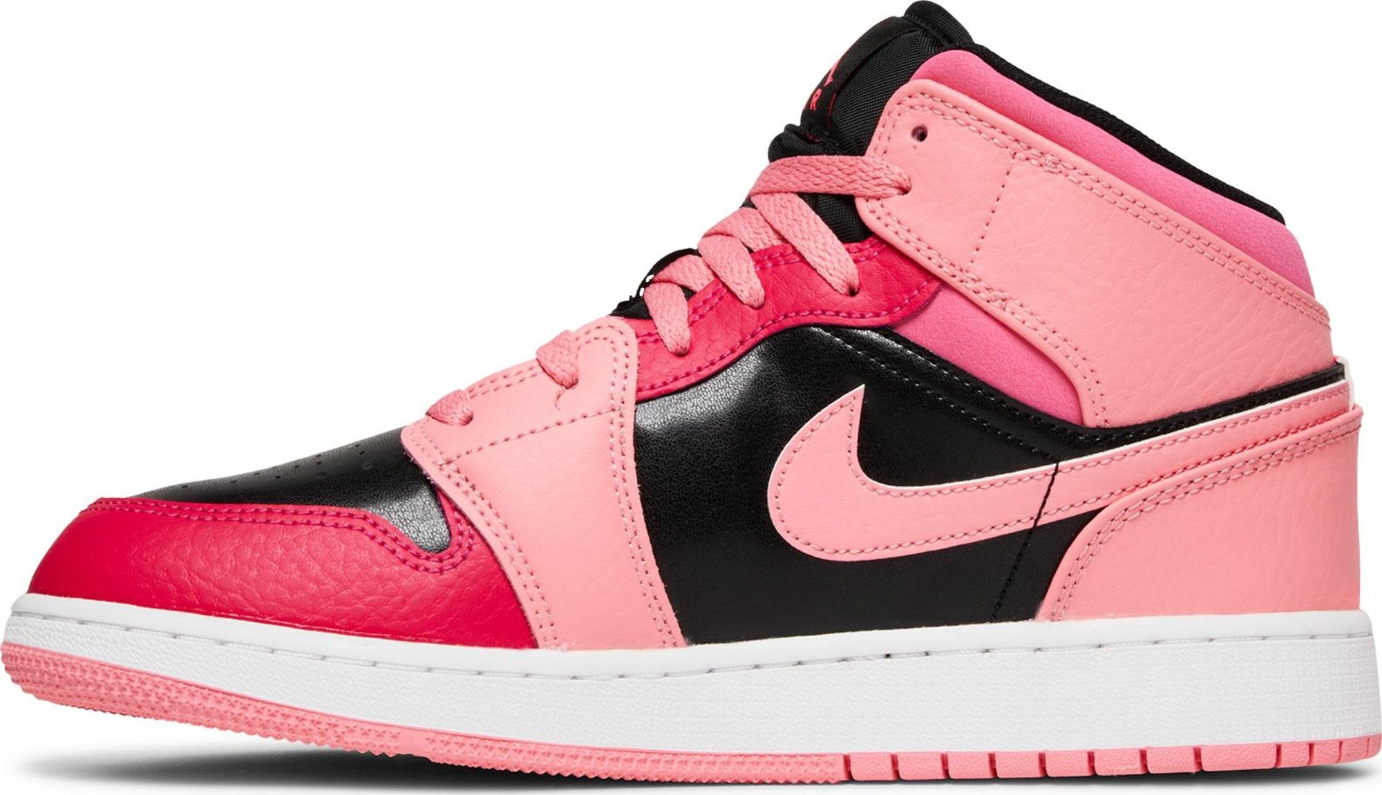 AIR JORDAN 1 Mid (GS) 'Coral Chalk'