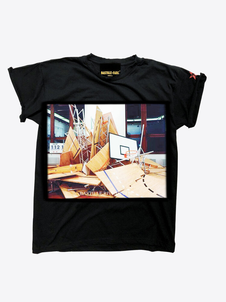 Bastille Basket Broke Cotton T-Shirt