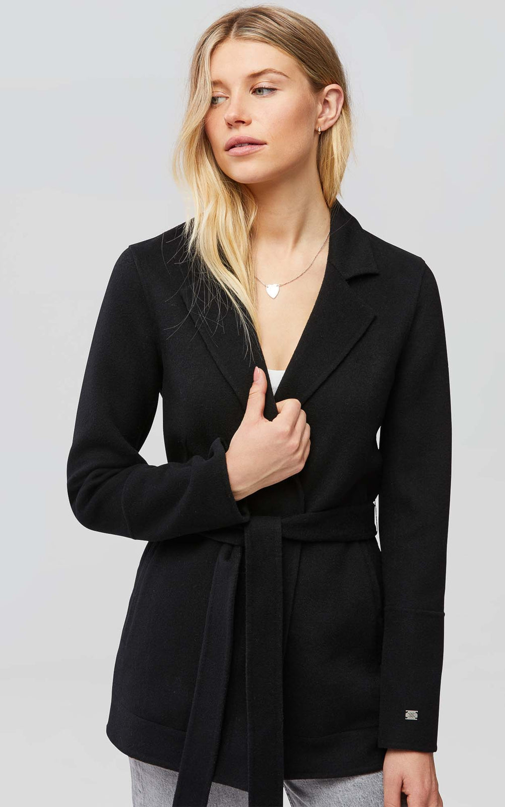 Soia & Kyo GABBY semi-fitted double-face wool coat