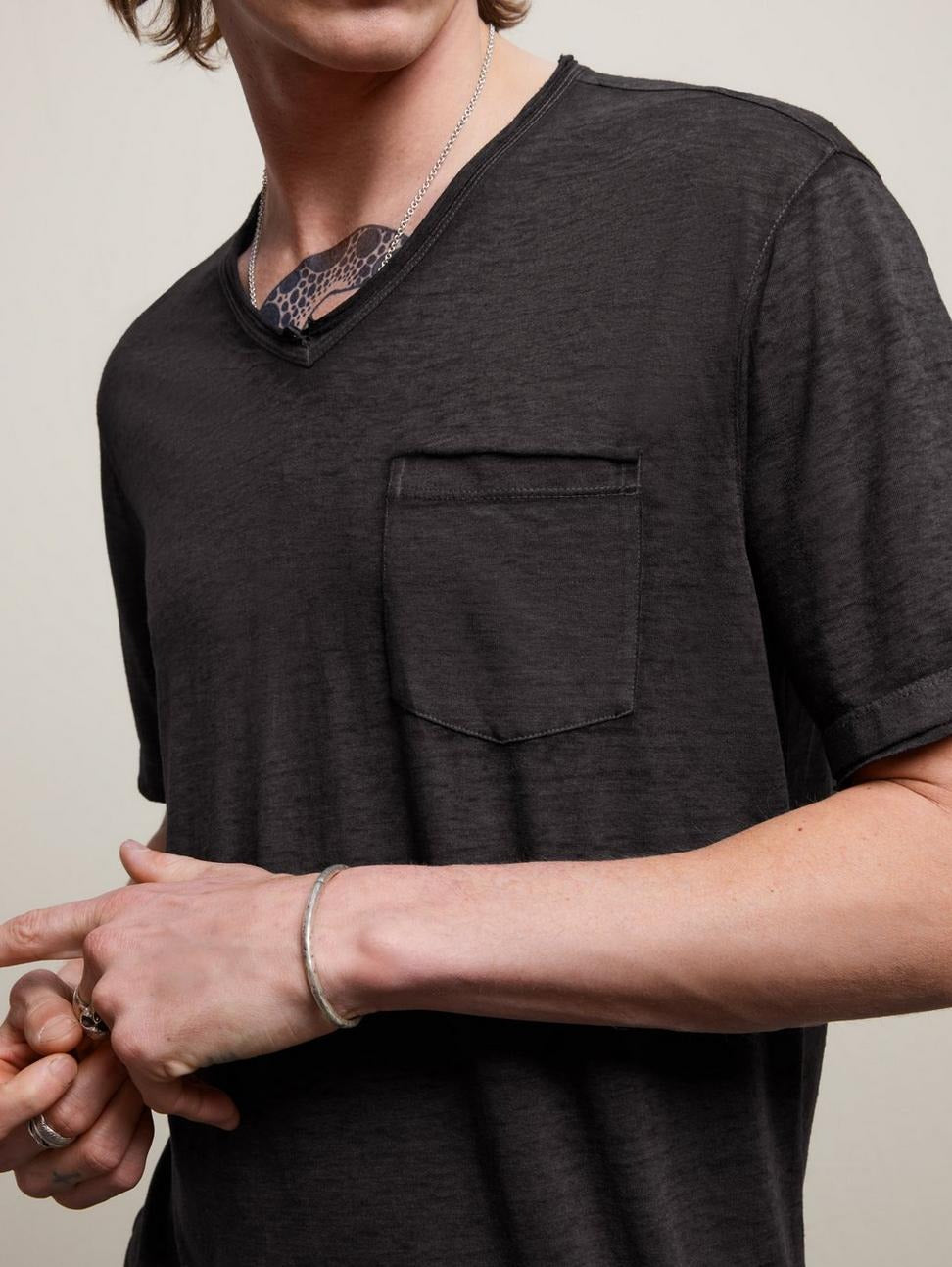 John Varvatos Davis V-Neck Tee