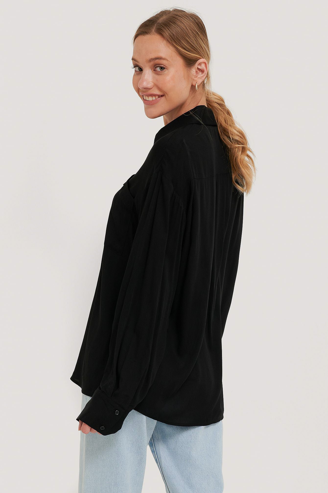 NA-KD Oversized Shirt