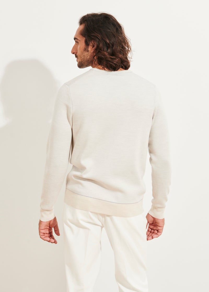 Patrick Assaraf Double Face Merino Sweater