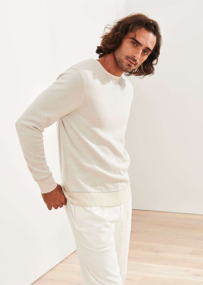 Patrick Assaraf Double Face Merino Sweater