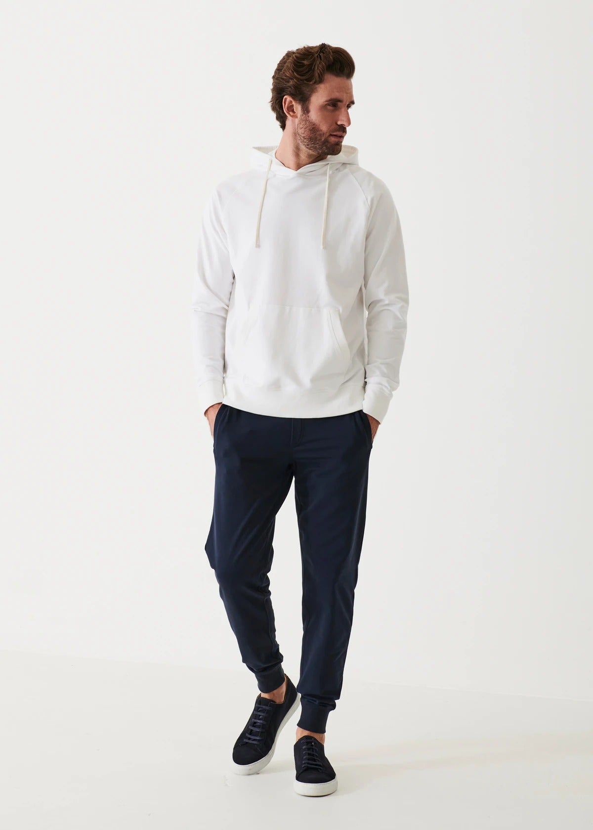 Patrick Assaraf French Terry Beach Hoodie