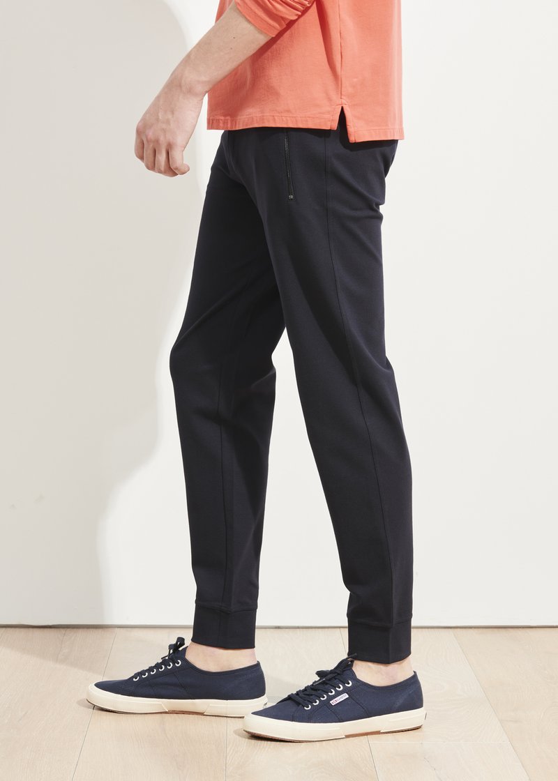 Patrick Assaraf Cuffed Jogger Pant