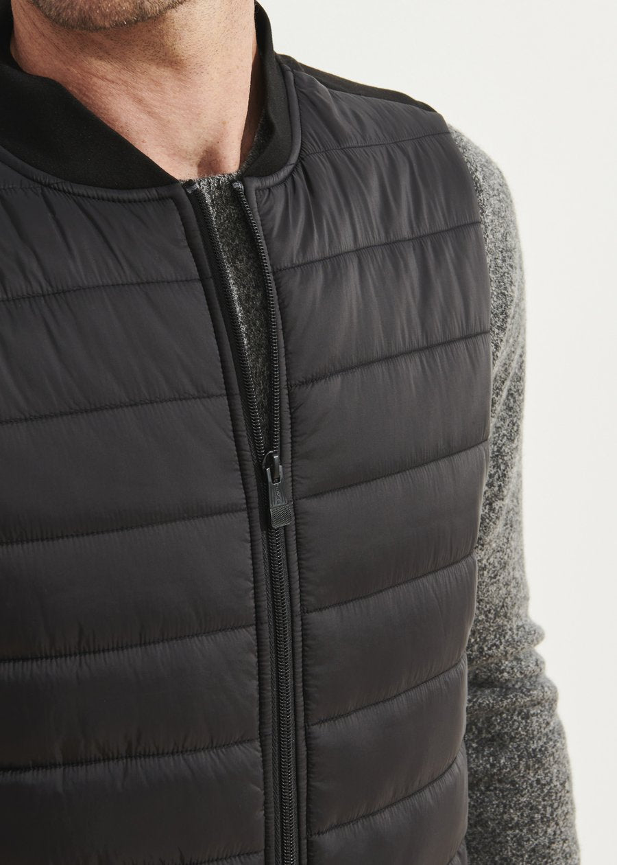 Patrick Assaraf Quilted Zip Vest