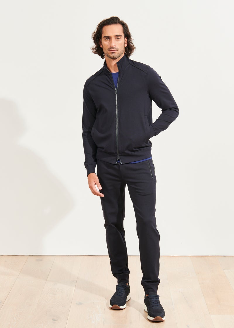 Patrick Assaraf Stretch Track Jacket