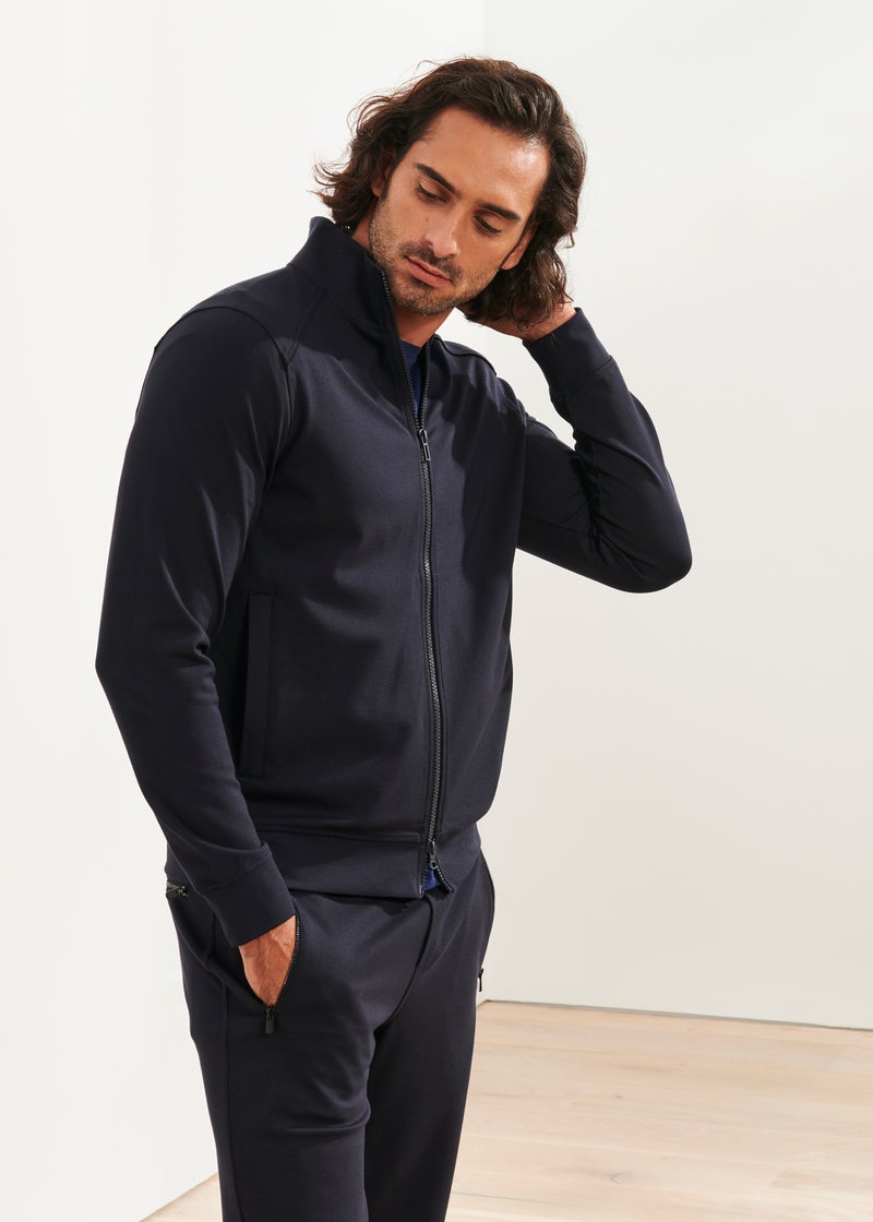 Patrick Assaraf Stretch Track Jacket