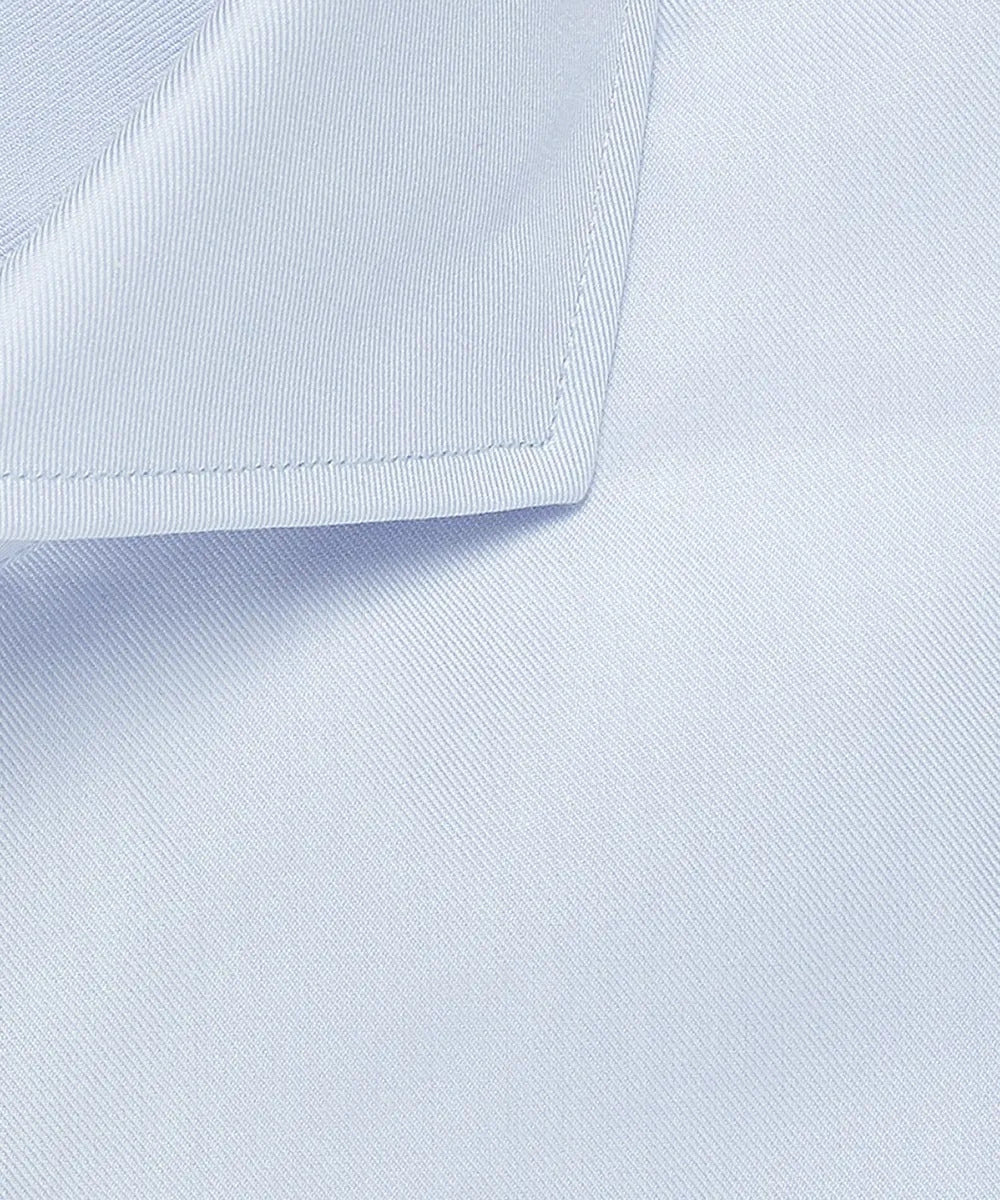 Profuomo Cutaway Shirt in Blue Royal Twill