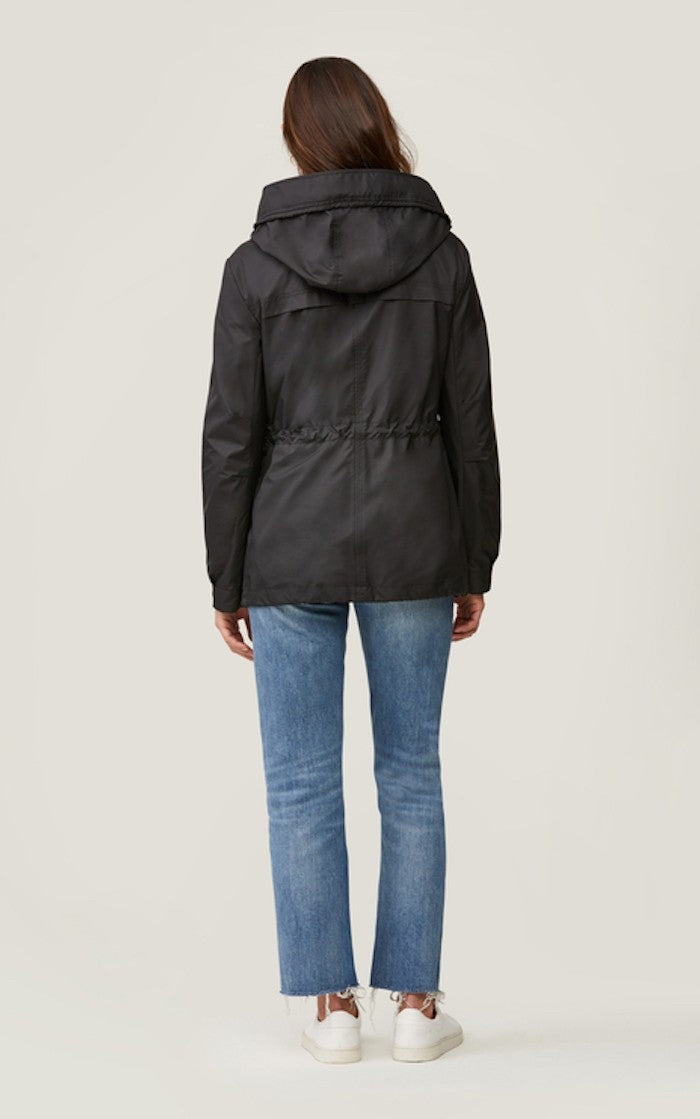 Soia & Kyo Joselyn Straight-Fit Water-Repellent Jacket in Black