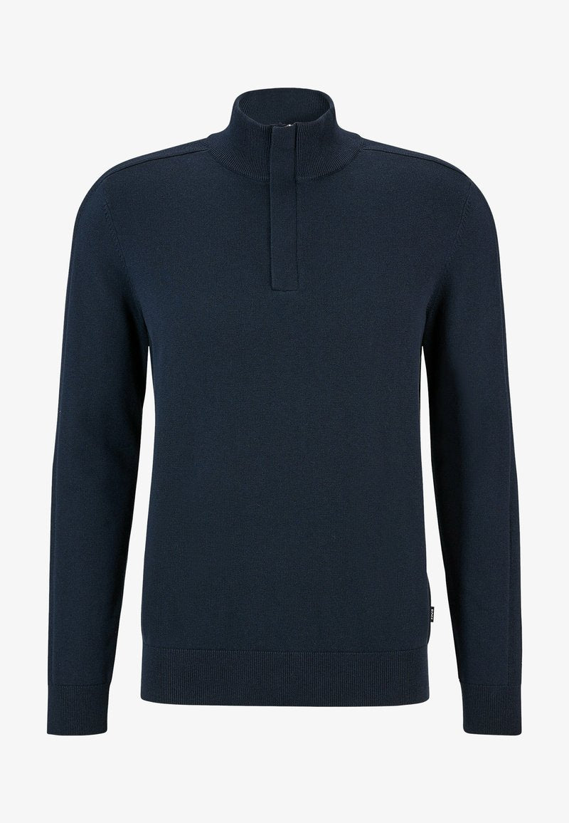 BOSS Loberto Sweater in Navy