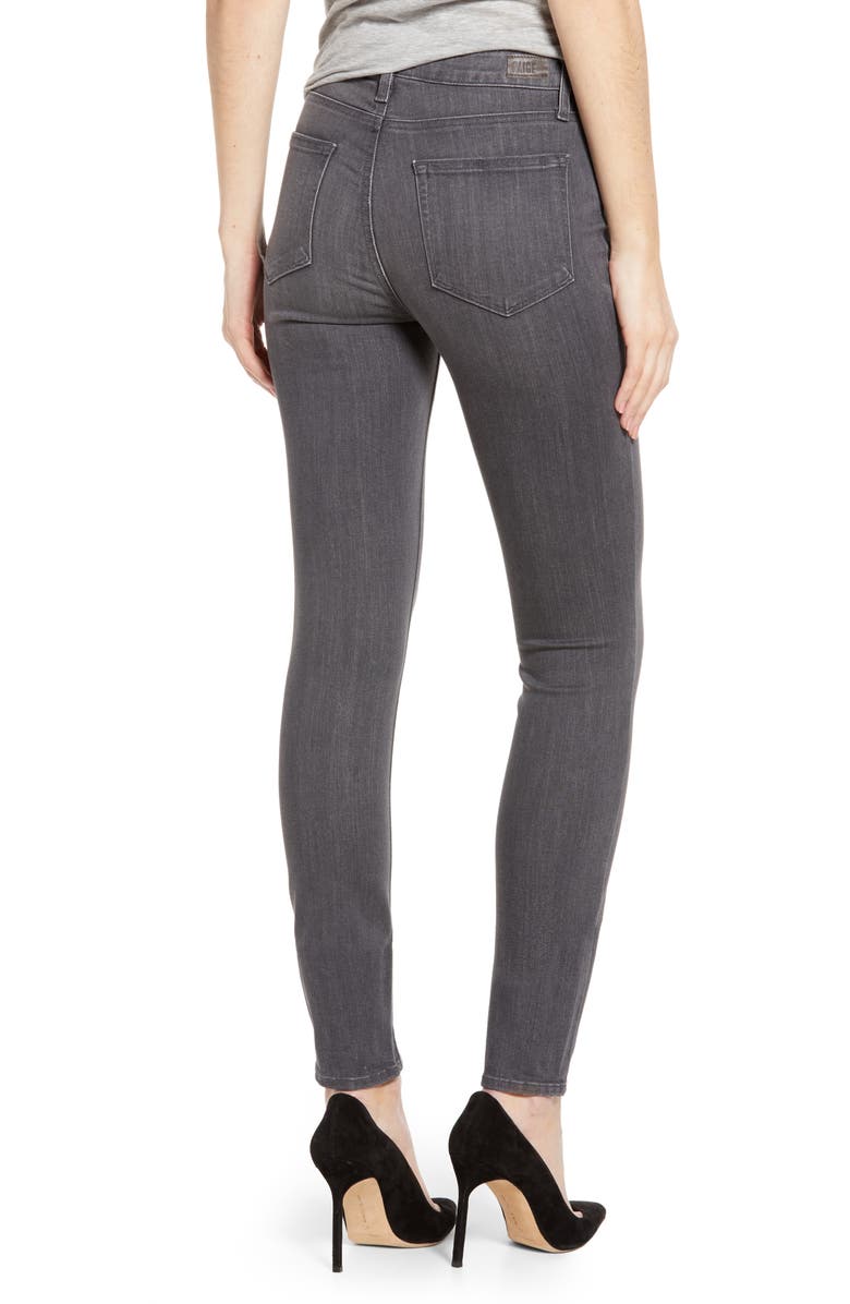 PAIGE Hoxton Ultra Skinny in Grey Peaks