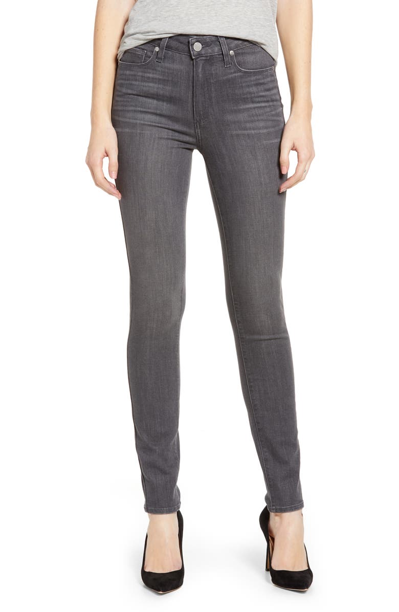 PAIGE Hoxton Ultra Skinny in Grey Peaks