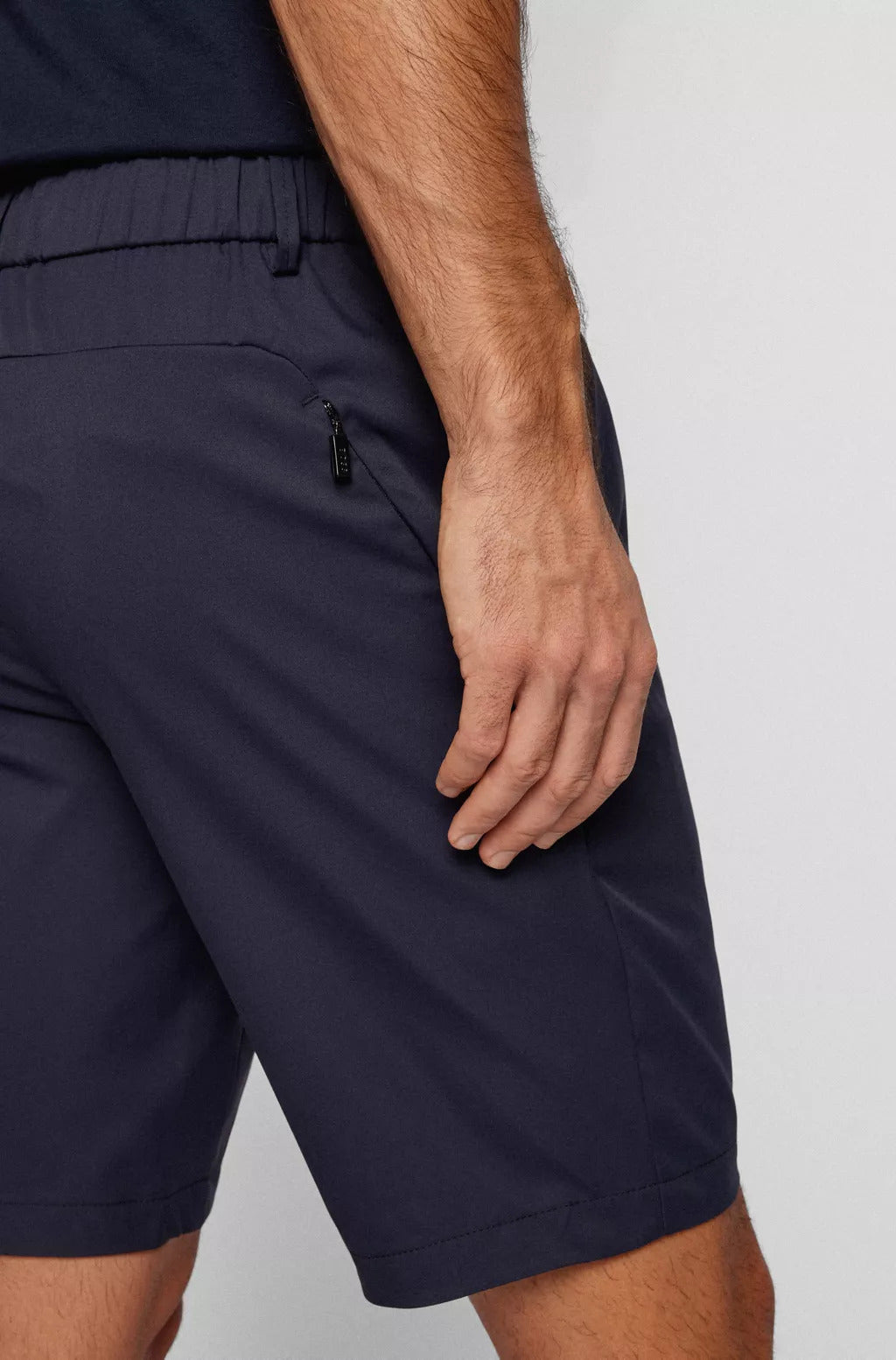 BOSS Litt slim-fit shorts in water-repellant stretch twill