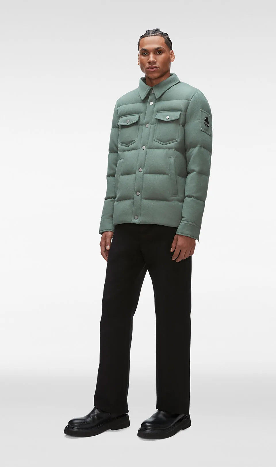 Moose Knuckles Westmore Jacket in Sap Green