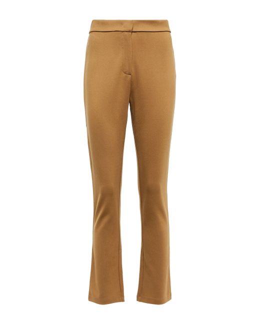 MAX MARA Ariano Straight Leg Knit Trousers