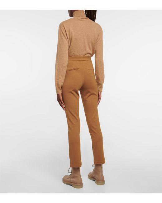 MAX MARA Ariano Straight Leg Knit Trousers