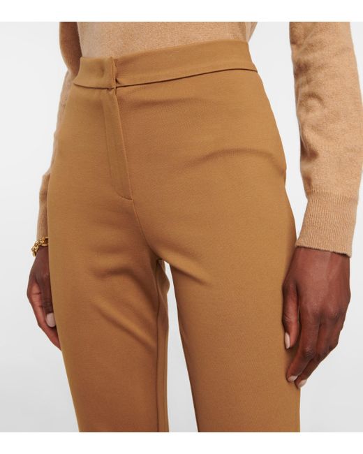 MAX MARA Ariano Straight Leg Knit Trousers