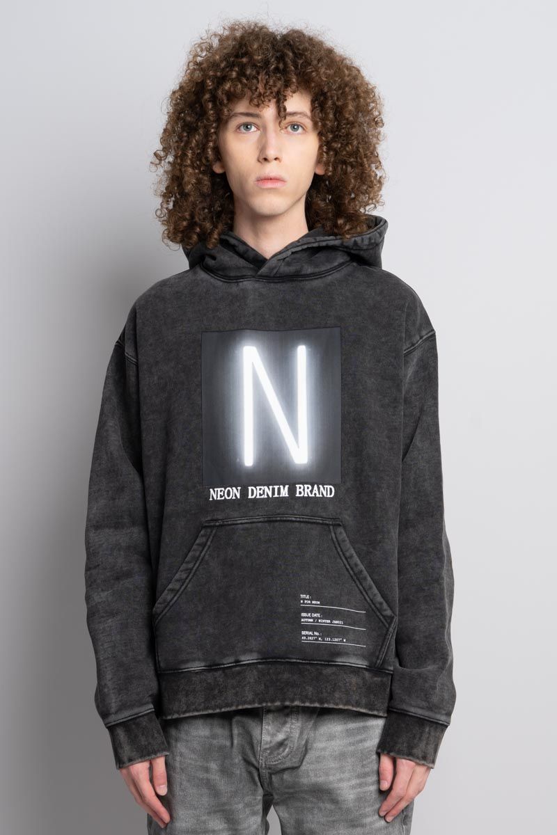 Neon Denim Brand Standard Hoodie - Unisex