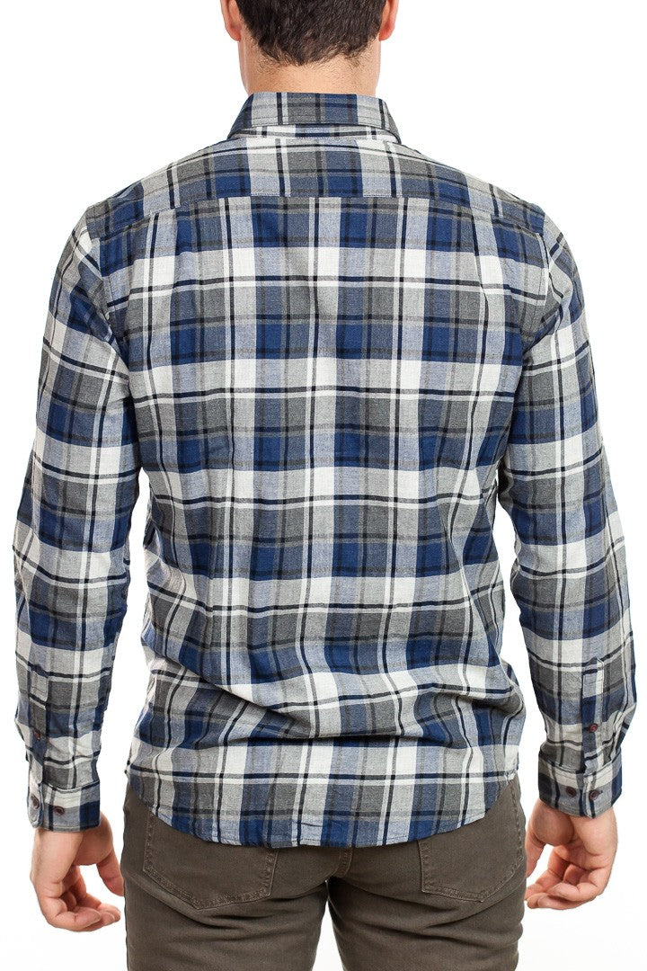 Brax - Dalton Check Shirt - Blue