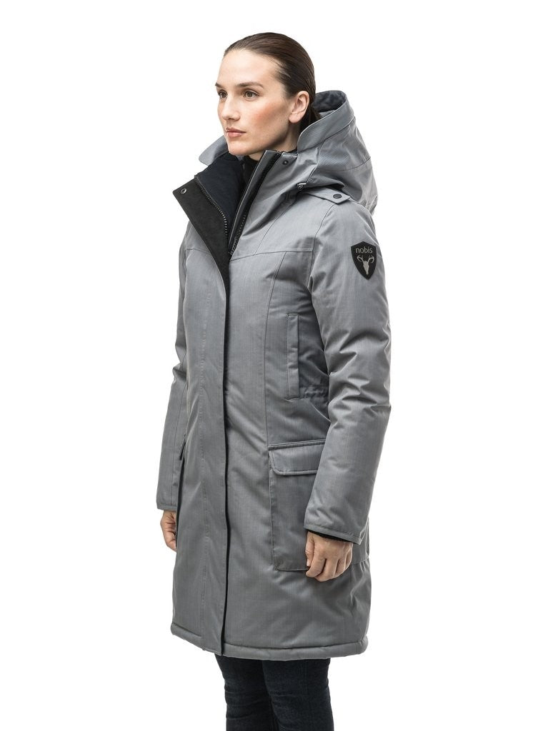 Nobis Abby Ladies Parka in Concrete