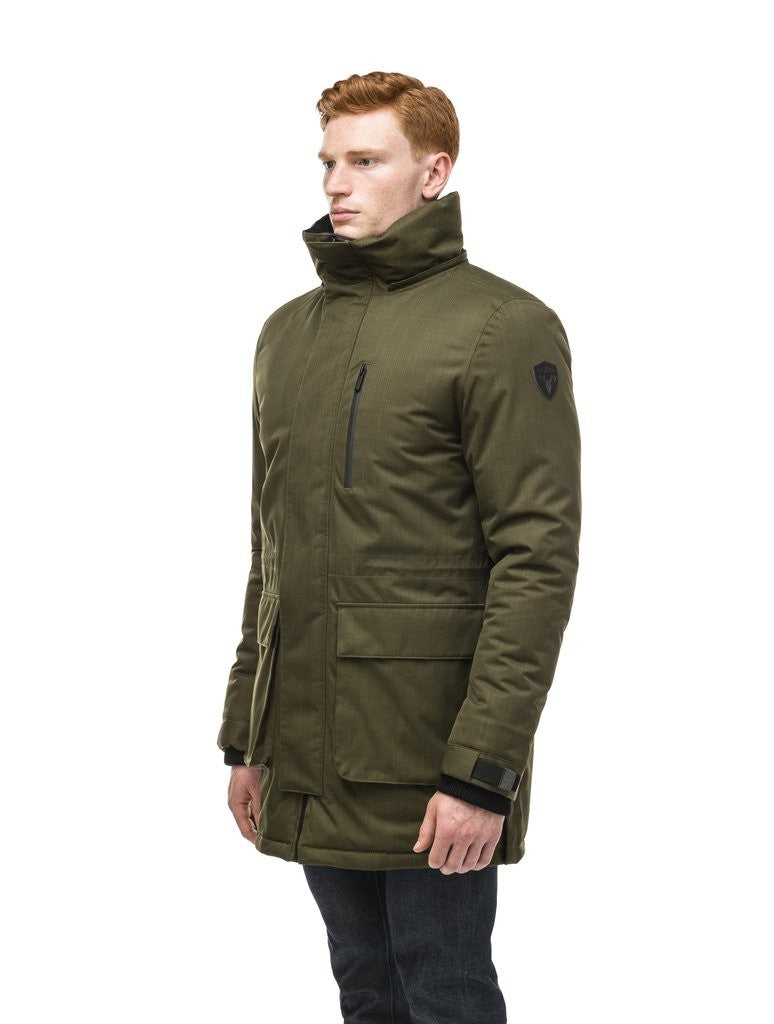 Nobis Martin Mens Hooded Parka in Fatigue