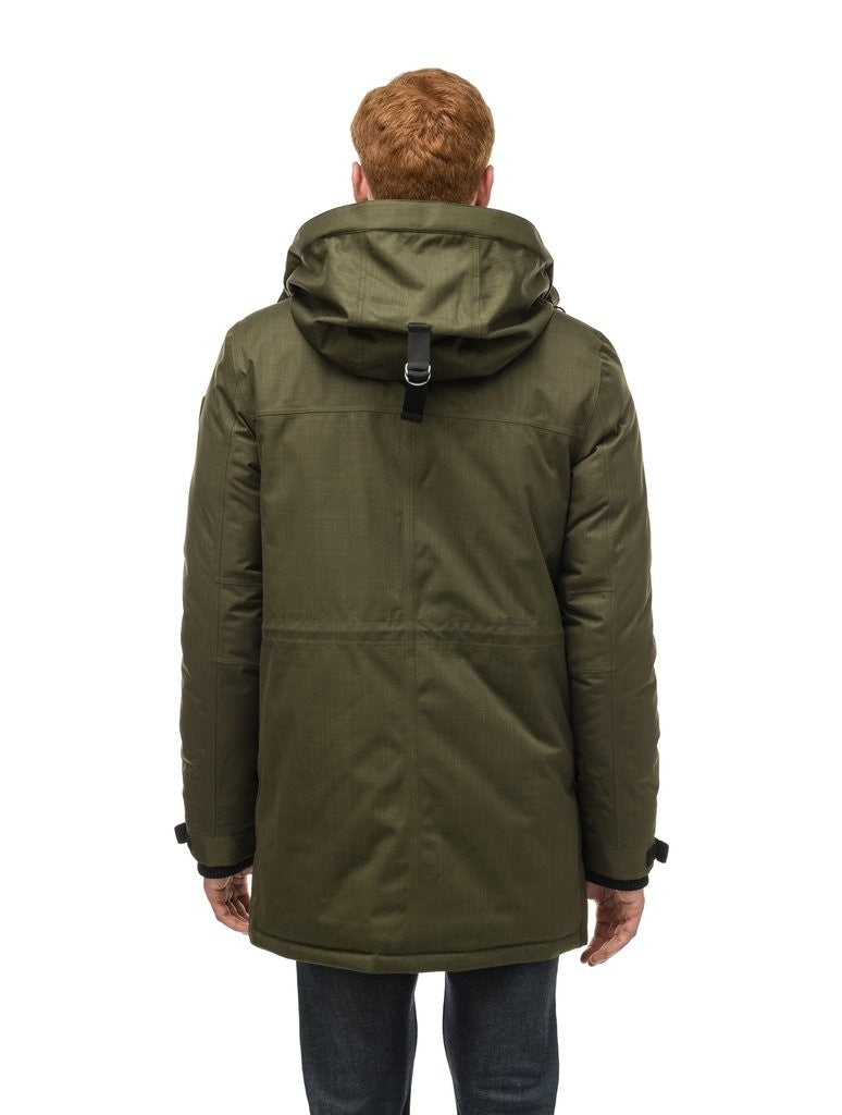 Nobis Martin Mens Hooded Parka in Fatigue