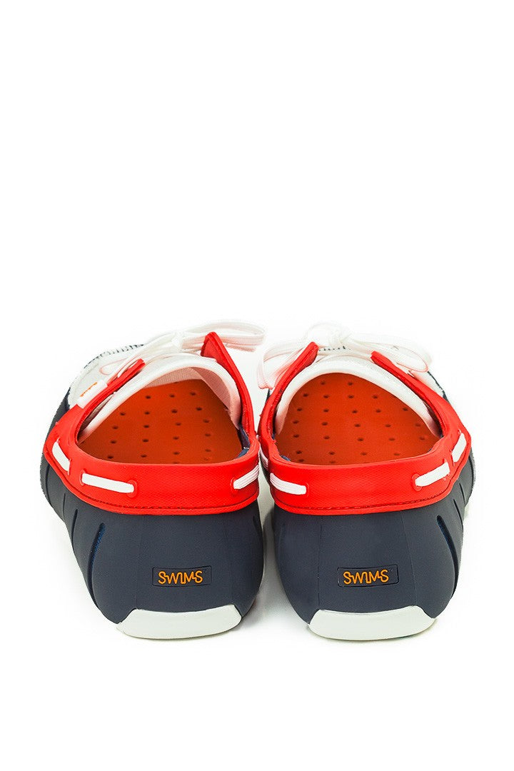 SWIMS - Sport Loafer - Navy/Red