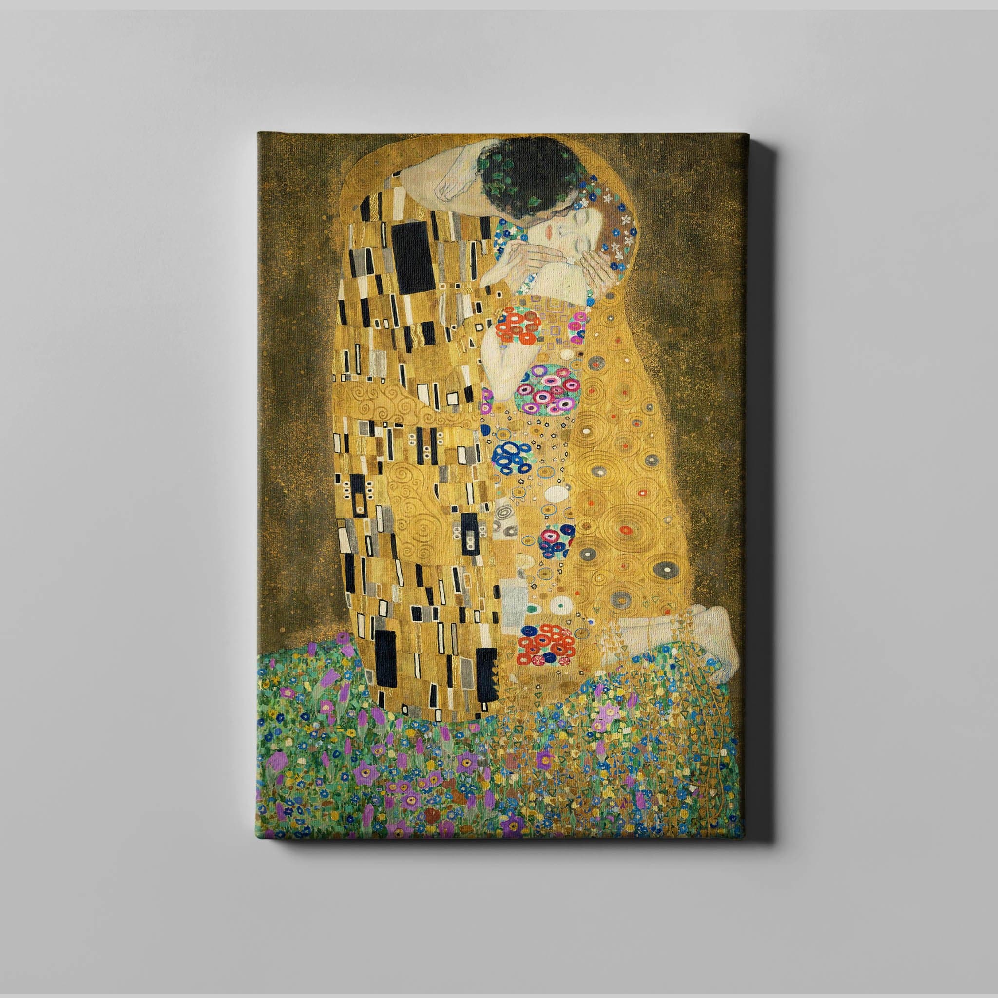 dommer korn Slid The Kiss by Gustav Klimt Art Print
