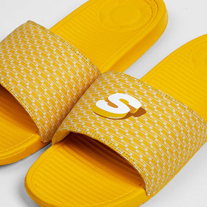 lemon yellow sandals