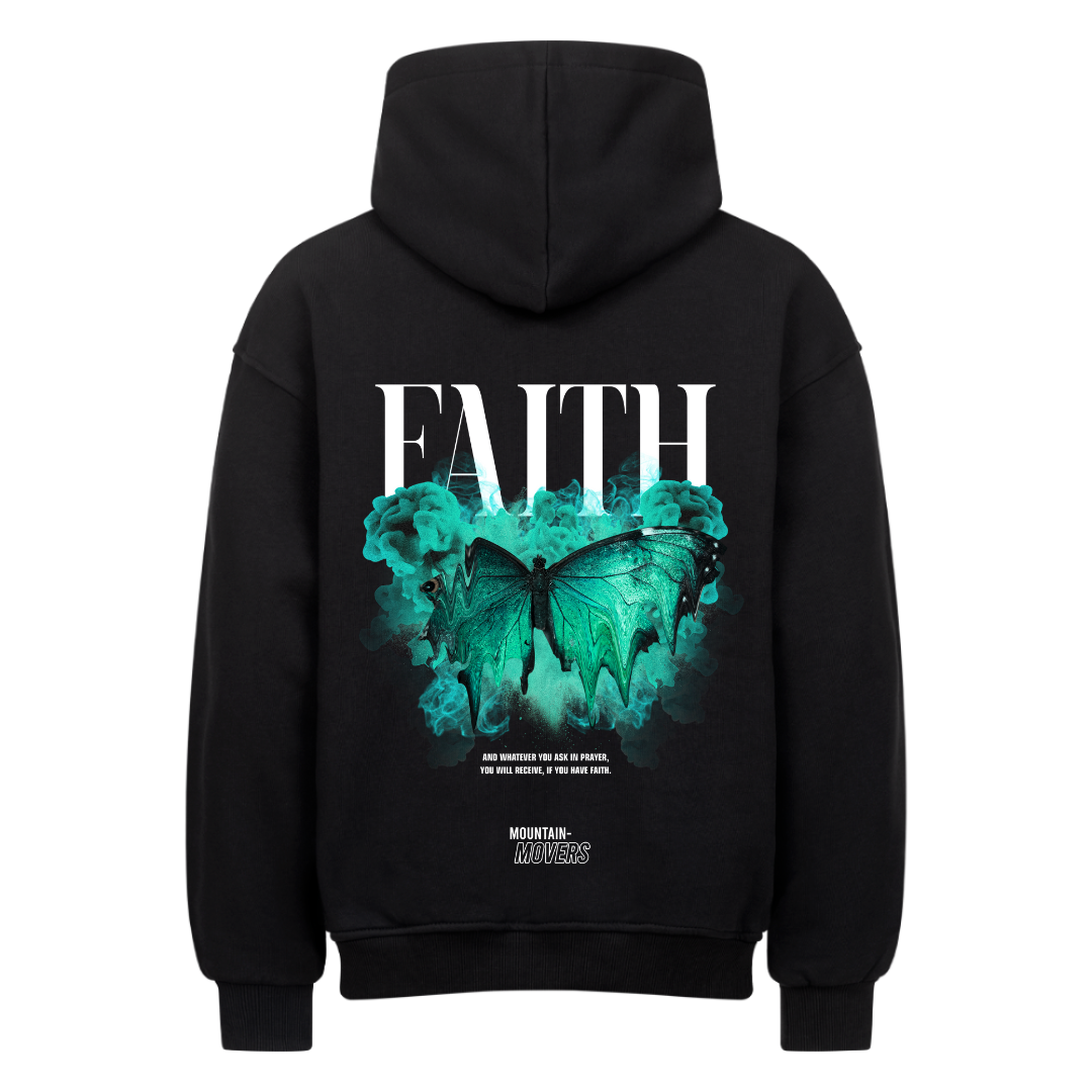 Faith Streetwear Oversized Hoodie BackPrint Summer SALE - Mountain product image