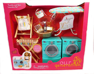 our generation tumble and spin laundry set