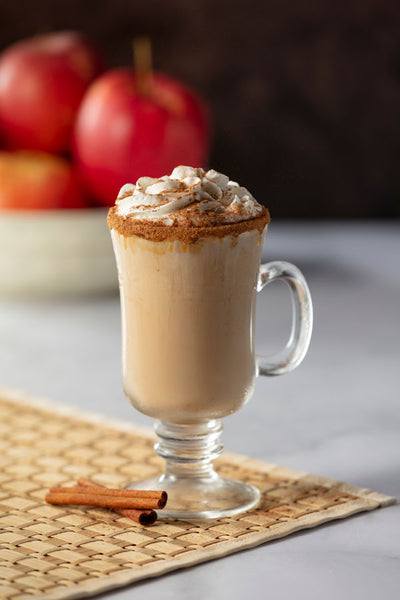 Image of apple cinnamon latte.