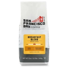 Breakfast Blend Ground 12oz Bag Coffee - San Francisco Bay Coffee