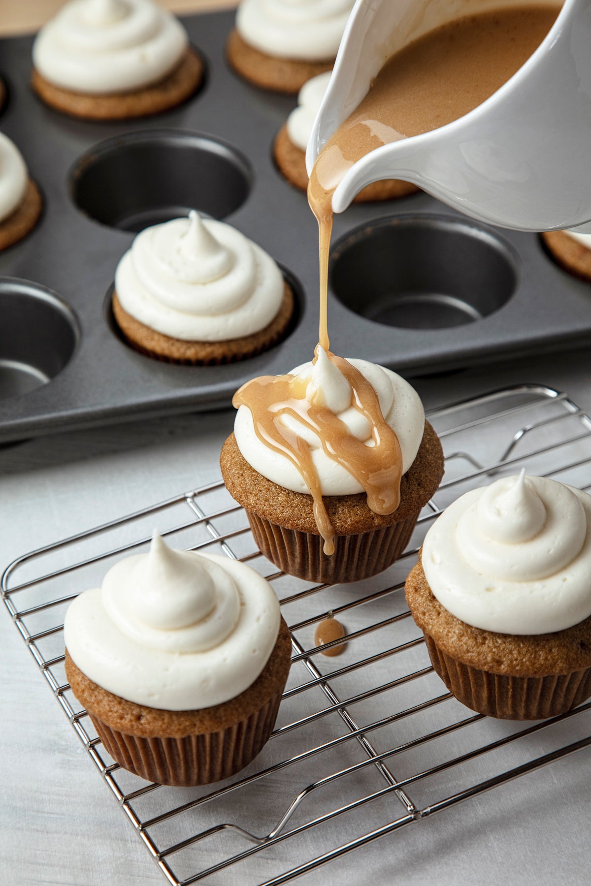 Pumpkin Spice Latte Cupcakes