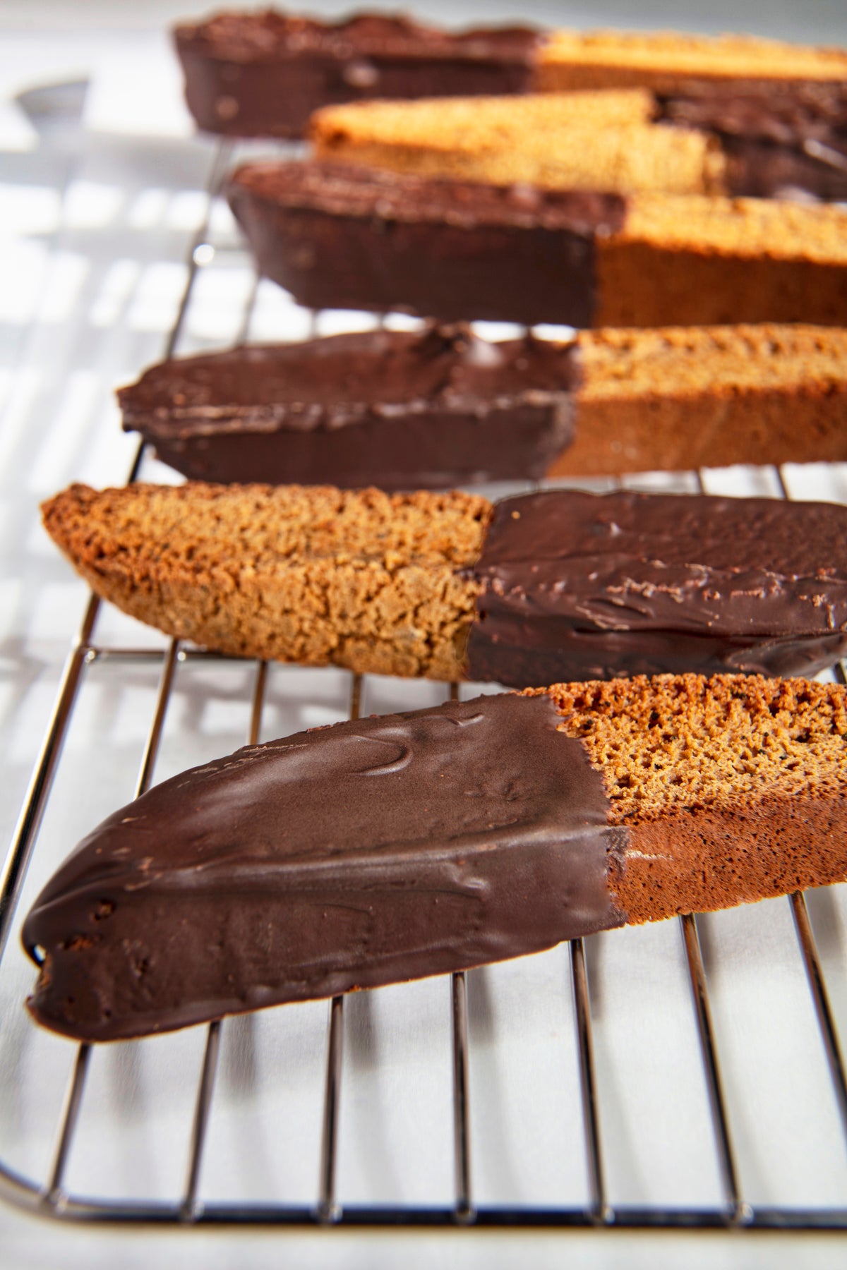 Gingerbread and Coffee Biscotti