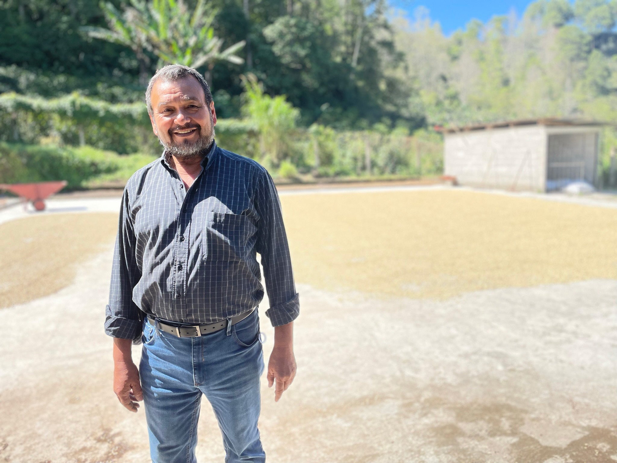 Coffee farmer René Edgardo Diaz Valenzuela