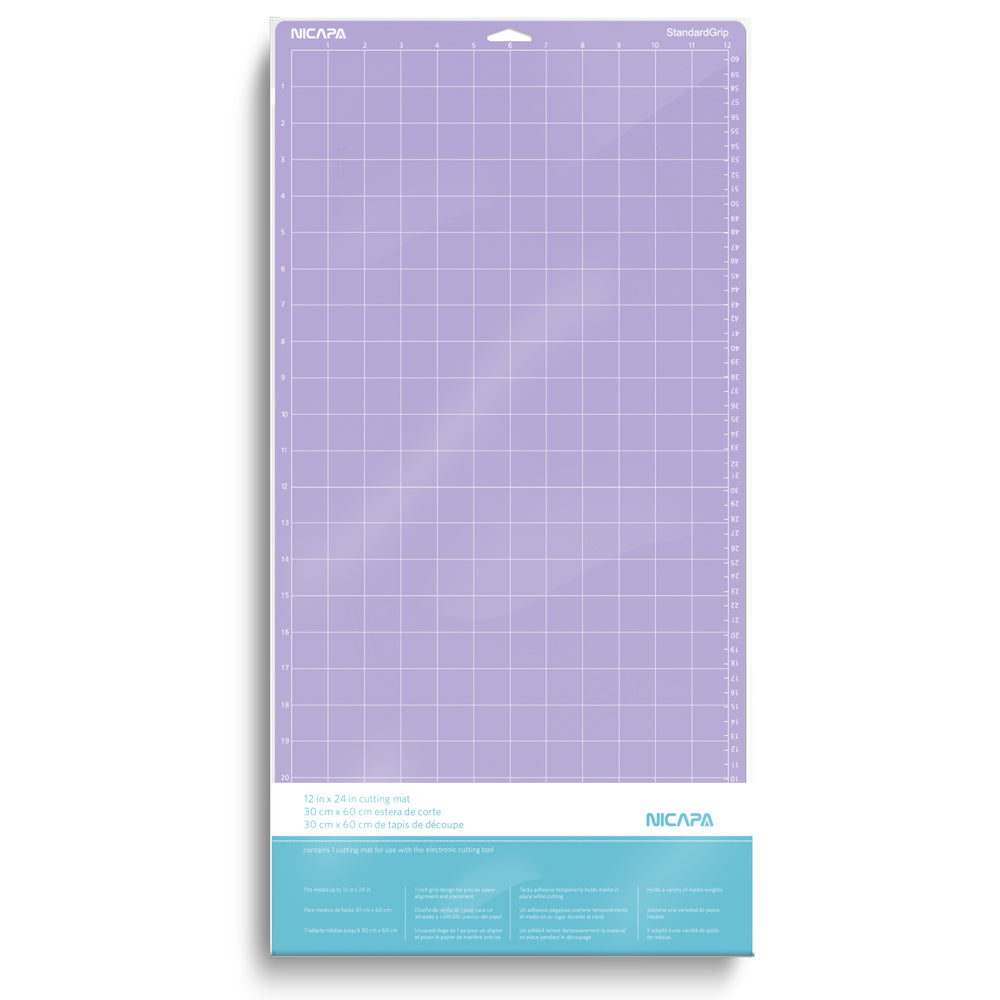 Cricut Die Cutting Strong-Grip Performance Machine Mat, Purple, 2