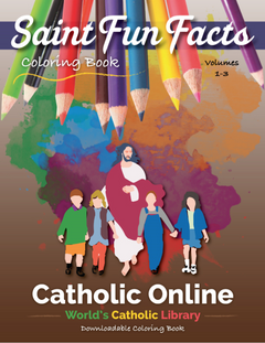 Livre à colorier Saints Fun Facts GRATUIT PDF