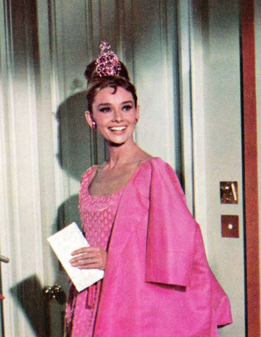 Audrey Hepburn en Desayuno con Diamantes 
