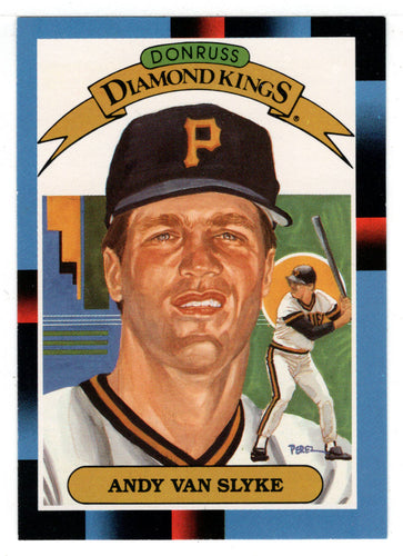 Andy Van Slyke Jersey - 1992 Pittsburgh Pirates Away Throwback MLB