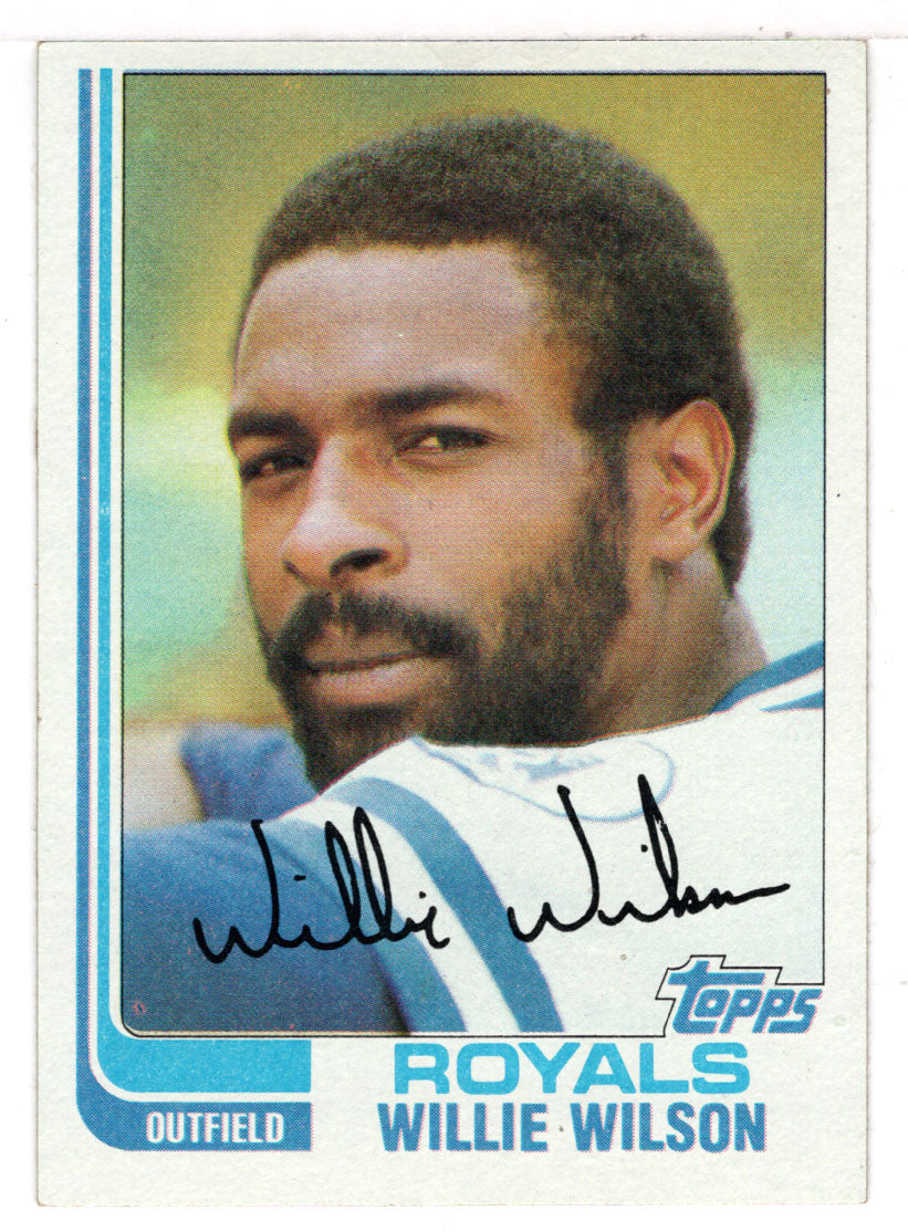 Willie Wilson - Kansas City Royals (MLB Baseball Card) 1982 Topps # 23 –  PictureYourDreams