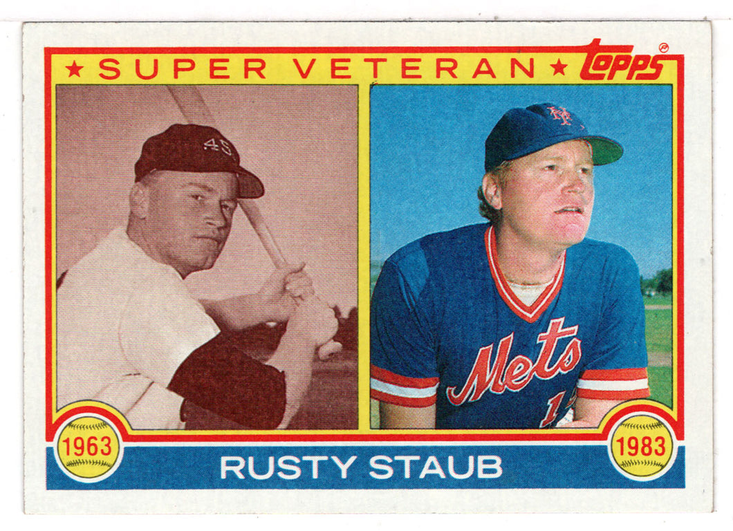 Rusty Staub - Houston Colt 45s - New York Mets - Super Veteran (MLB Ba –  PictureYourDreams