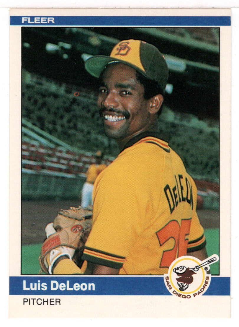 San Diego Padres - 1984 Baseball Cards 