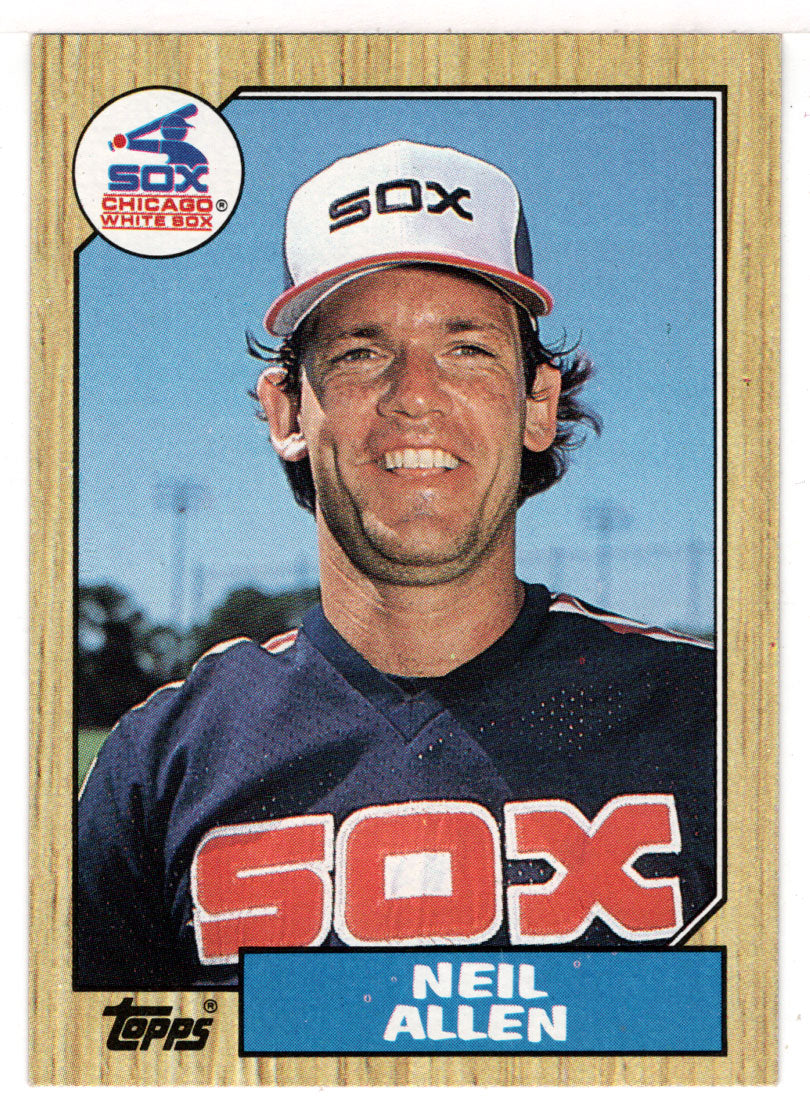 Neil Allen - Chicago White Sox (MLB Baseball Card) 1987 Topps # 113 Mi –  PictureYourDreams