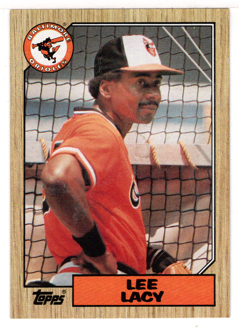 Lee Lacy - Baltimore Orioles (MLB Baseball Card) 1987 Topps # 182 Mint –  PictureYourDreams